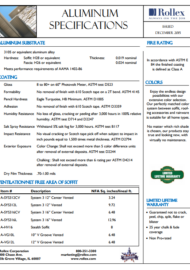 Aluminum Specifications Thumbnail