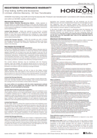 Horizon Warranty Thumbnail