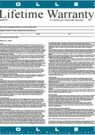 Navigator Steel Siding Warranty Thumbnail