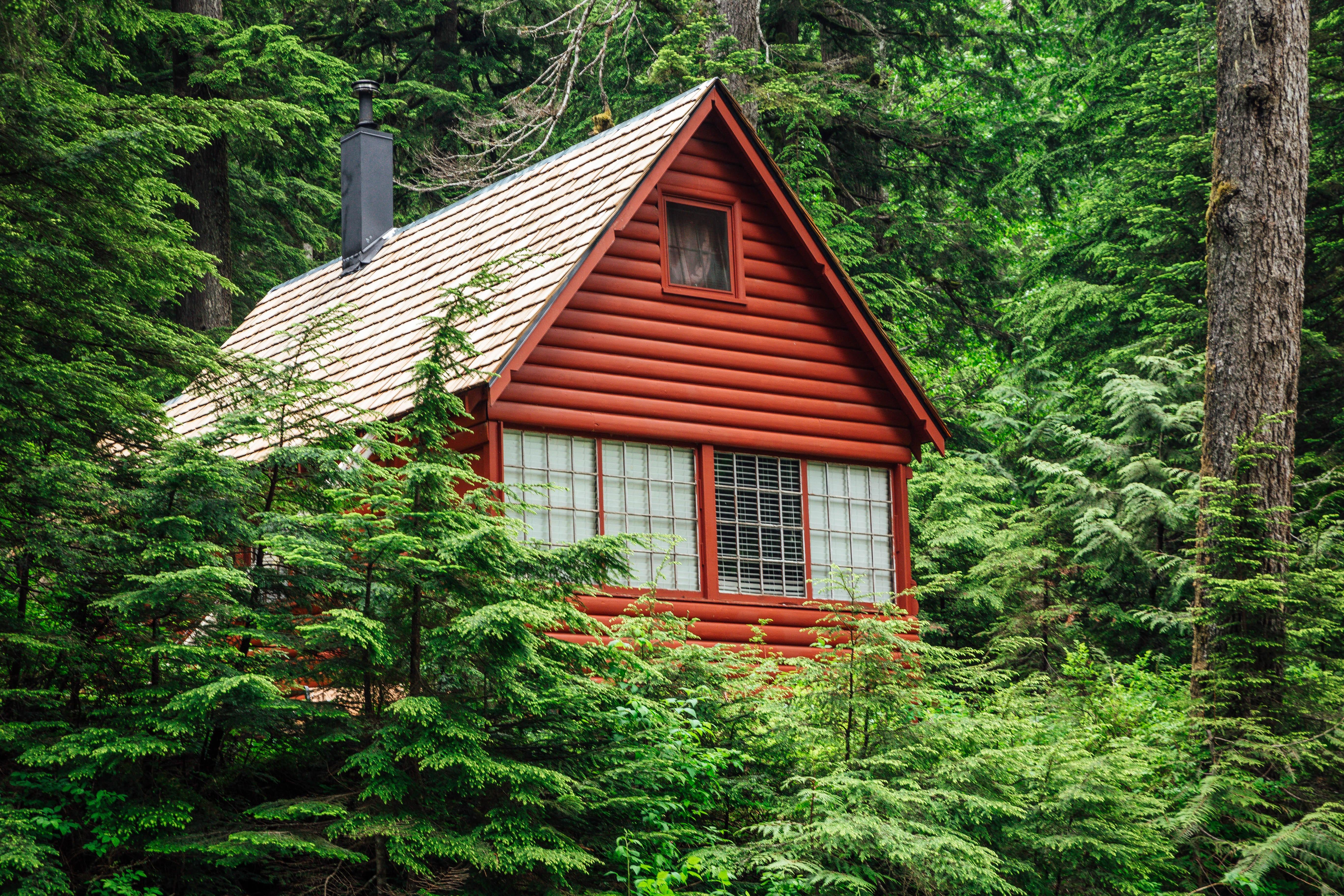 Mimic the Log Cabin Look with Wood-Look Metal House Siding