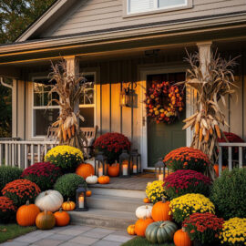 Thanksgiving Decor for a Festive Outdoor Design