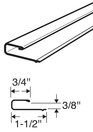 Utility Trim/J Channel Soffit Starter